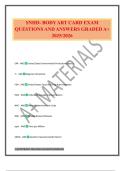 SNHD- BODY ART CARD EXAM QUESTIONS AND ANSWERS GRADED A&plus; 2025&sol;2026