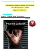 Test Bank for Principles of Anatomy and Physiology 16th Edition By Gerard J Tortora&comma; Bryan H Derrickson&comma; ISBN&colon;9781119662792&comma; All Chapters 1-29 