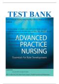 Test Bank for Advanced Practice Nursing&colon; Essentials for Role Development&comma; 4th Edition&comma; Lucille A&period; Joel&comma; ISBN&colon;9780803660441&comma; Chapter 1-30