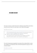 NCSBN NCLEX QUESTIONS AND VERIFIED ANSWERS