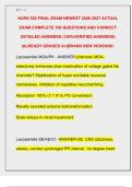 NURS 502 FINAL EXAM NEWEST 2026-2027 ACTUAL  EXAM COMPLETE 100 QUESTIONS AND CORRECT  DETAILED ANSWERS &lpar;100&percnt;VERIFIED ANSWERS&rpar;  &vert;ALREADY GRADED A&plus;&vert;BRAND NEW VERSION&excl;&excl;