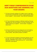 AEMT FISDAP COMPREHENSIVE EXAM  2026 QUESTIONS AND ANSWERS&vert; ACE  YOUR GRADES&period;