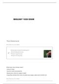 BIOL 1020 LAB TN TECH QUESTIONS AND VERIFIED ANSWERS