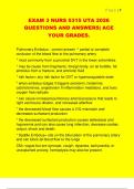 EXAM 3 NURS 5315 UTA 2026  QUESTIONS AND ANSWERS&vert; ACE  YOUR GRADES&period;