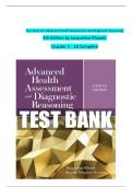 Test Bank For Advanced Health Assessment and Diagnostic Reasoning&comma; 4th Edition by Jacqueline Rhoads&comma; ISBN&colon;9781284170313 Chapter 1-18