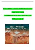 Test Bank Behavior Modification&colon; What It Is and How to Do It&period; 12th Edition by Garry Martin & Joseph Pear&period; ISBN&colon;9781000988673 All Chapters 1 - 29