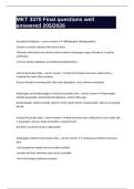MKT 3370 Final questions well answered 205&sol;2026