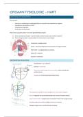 VOLLEDIGE samenvatting orgaanfysiologie &lpar;2e bach kine&rpar;