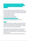 HESI LPN PHARMACOLOGY EXIT EXAM &vert;&vert; UPDATED QUESTIONS AND VERIFIED ANSWERS GUARANTEED PASS 2026&sol;2027