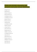 EVAN 101 EXAM 3 Question and answers correctly solved 2025&sol;2026