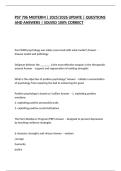 PSY 706 MIDTERM &vert; 2025&sol;2026 UPDATE &vert; QUESTIONS AND ANSWERS &vert; SOLVED 100&percnt; CORRECT