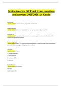 ScribeAmerica  OP Final Exam &ndash; Verified Questions & Correct Detailed Answers &vert; 2025&sol;2026 A&plus; Grade