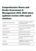 Management 2025-2026 latest updated version with expert solutions &plus; rationales
