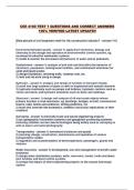 CEE 4100 TEST 1 QUESTIONS AND CORRECT ANSWERS 100&percnt; VERIFIED LATEST UPDATE&excl;&excl;