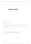 NURS 5220 TEST 1 QUESTIONS AND VERIFIED ANSWERS