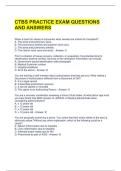 CTBS PRACTICE EXAM QUESTIONS AND ANSWERS 