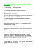 Chiropractic Bundled Questions with Correct Answers Latest Update 2025&sol;2026