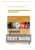 Test Bank for Advanced Physiology and Pathophysiology Essentials for Clinical Practice 2nd Edition Tkacs