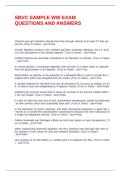 SBVC SAMPLE WW EXAM QUESTIONS AND ANSWERS&period;