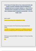 D774&sol; WGU D774 EXAM 2025 ACTUAL EXAM QUESTIONS AND  CORRECT DETAILED ANSWERS &lpar;VERIFIED ANSWERS&rpar; ALL  ANSWERED &lbrace;80 Q & A&rcub; ALREADY GRADED A&plus; &sol; WGU D774 OA  INTRODUCTION TO BUSINESS ACCOUNTING &vert; GUARANTEED  PASS &vert; INTRODUCTION TO BUSINESS ACCOUNTING &ndash; D774 O