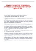 SBVC PSYCHIATRIC TECHNICIAN STATE BOARD EXAMINATION REVIEW QUESTIONS&period;docx
