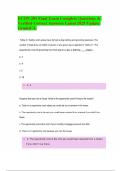 ECON 201 Final Exam Complete Questions & Verified Correct Answers Latest 2025 Update Graded A&plus;&period;pdf
