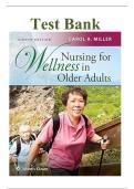 Nursing for Wellness in Older Adults Miller 8th Edition Test Bank by Carol A&period; Miller&comma; ISBN&colon;9781496368287 