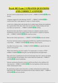 Psych 382 Exam 2 UPDATED QUESTIONS  AND CORRECT ANSWERS