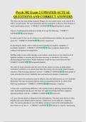 Psych 382 Exam 2 UPDATED ACTUAL  QUESTIONS AND CORRECT ANSWERS