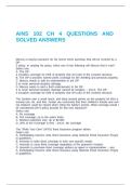 AINS 102 CH 4 QUESTIONS AND SOLVED ANSWERS
