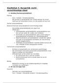 Samenvatting Inleiding tot het Recht -  Recht Verkennen hoofdstuk 4