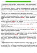 AINS 103 Exam Review Questions and Correct Answers