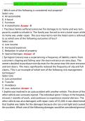 AINS 102 UPDATED PT 1QUESTIONS AND ANSWERS