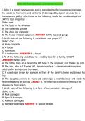 AINS 102 Test Questions and Correct Answers