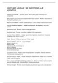 ACCT 4235 MODULE 1 &2 QUESTIONS AND ANSWERS