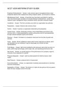 ACCT 4235 MIDTERM STUDY GUIDE