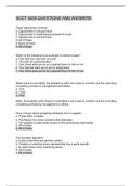 ACCT 4235 QUESTIONS AND ANSWERS