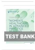 Full Test Bank Women&rsquo;s Healthcare in Advanced Practice Nursing 3rd Edition by Ivy M&period; Alexander PhD APRN ANP-BC FAANP FAAN &lpar;Editor&rpar; Graded A&plus; ISBN&colon;9780826167217 Newest Edition 2025 Instant Download