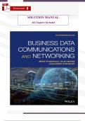 Solutions Manual for Business Data Communications and Networking&comma; 14th Edition by Jerry FitzGerald &ndash; Complete Step-by-Step Answers