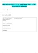 Herzing NU 623 Quiz &num;2 Questions with Correct  Answers 100&percnt; Solved