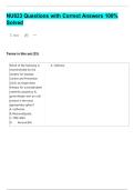 NU623 Questions with Correct Answers 100&percnt;  Solved
