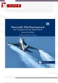 Solutions Manual for Aircraft Performance&colon; An Engineering Approach&comma; 2nd Edition by Mohammad H&period; Sadraey &ndash; Complete Chapters Step-by-Step Answers