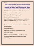 IAHSS BASIC TRAINING FOR HEALTHCARE SECURITY OFFICERS  FINAL EXAM NEWEST 2026 ACTUAL EXAM WITH COMPLETE  QUESTIONS AND CORRECT DETAILED ANSWERS &lpar;100&percnt; VERIFIED  ANSWERS&rpar; &vert;ALREADY GRADED A&plus;&vert; &vert;&vert;PROFESSOR VERIFIED&vert;&vert;