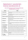 Nederlands 2 - woordenschat &lpar;breid je woordenschat uit&rpar; 