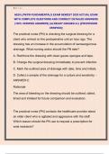 HESI LPN&sol;PN FUNDAMENTALS EXAM NEWEST 2026 ACTUAL EXAM  WITH COMPLETE QUESTIONS AND CORRECT DETAILED ANSWERS  &lpar;100&percnt; VERIFIED ANSWERS&rpar; &vert;ALREADY GRADED A&plus;&vert; &vert;&vert;PROFESSOR  VERIFIED&vert;&vert;
