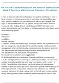 NR667 FNP Capstone Practicum and Intensive Practice Exam Week 2&comma; Chamberlain University &ndash; questions with complete solutions 2026&sol;2027