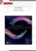 Test Bank for Foundations in Microbiology&comma; 6th Edition by Kathleen Park Talaro &ndash; Complete Chapters