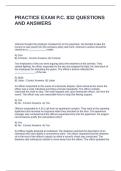 PRACTICE EXAM P&period;C&period; 832 QUESTIONS AND ANSWERS