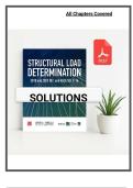 Solutions Manual to Structural Load Determination 2018 and 2021 IBC and ASCESEI 7-16 by Fanella