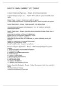 MIS 375 FINAL EXAM STUDY GUIDE